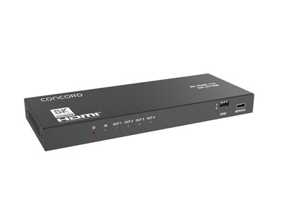 UNSPECIFIED MANUFACTURER 8K HDMI SPLITTER: 1X4 MULTI-SCREEN VIDEO DISTRIBUTION