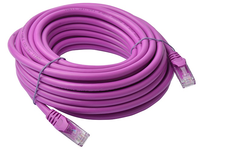 8WARE 10M PURPLE CAT6 UTP NETWORK CABLE FOR FAST DATA