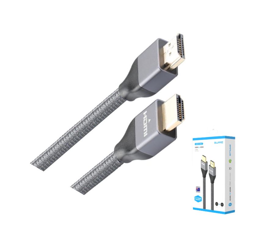 8WARE 2M HDMI TO HDMI CABLE - HIGH SPEED 4K READY