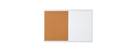 UNSPECIFIED MANUFACTURER MAGNETIC DRY ERASE & CORK COMBO BOARD 900X600MM FOR OFFICE