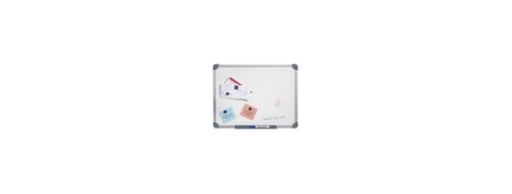 QUARTET 900X600MM MAGNETIC ALUMINIUM FRAME WHITEBOARD