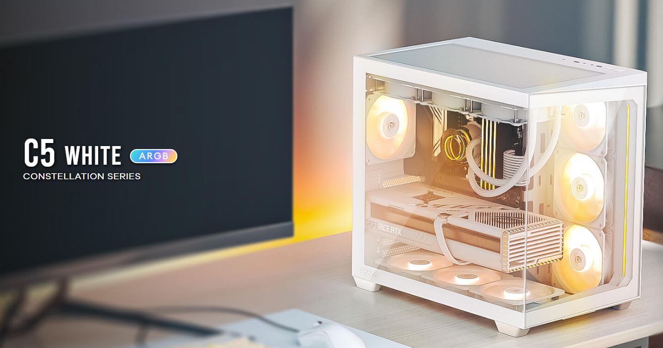 ANTEC C5 ARGB WHITE CASE FAN - SUPERIOR PC COOLING