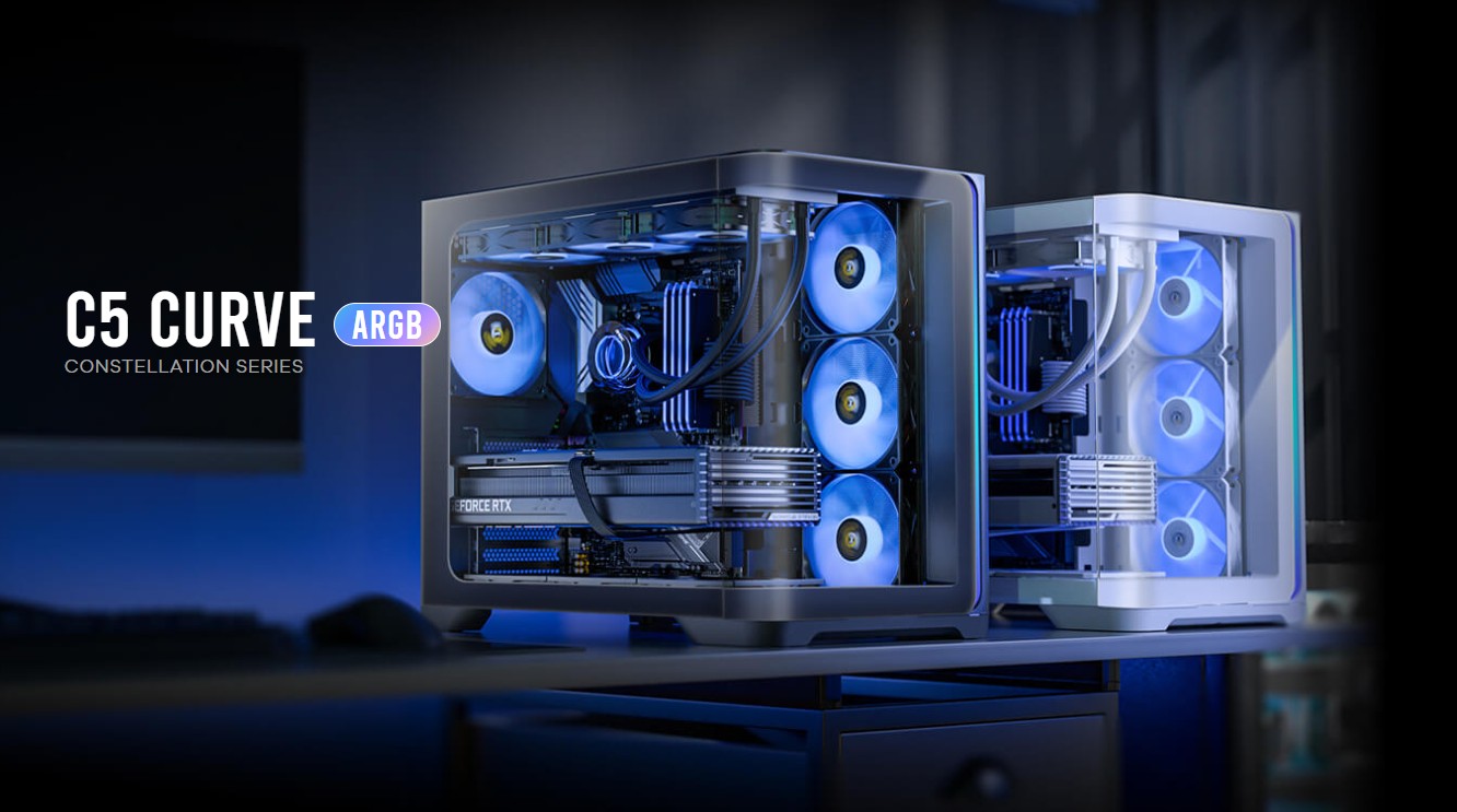 ANTEC C5 CURVE ARGB CASE FAN - STUNNING VISUALS & COOLING