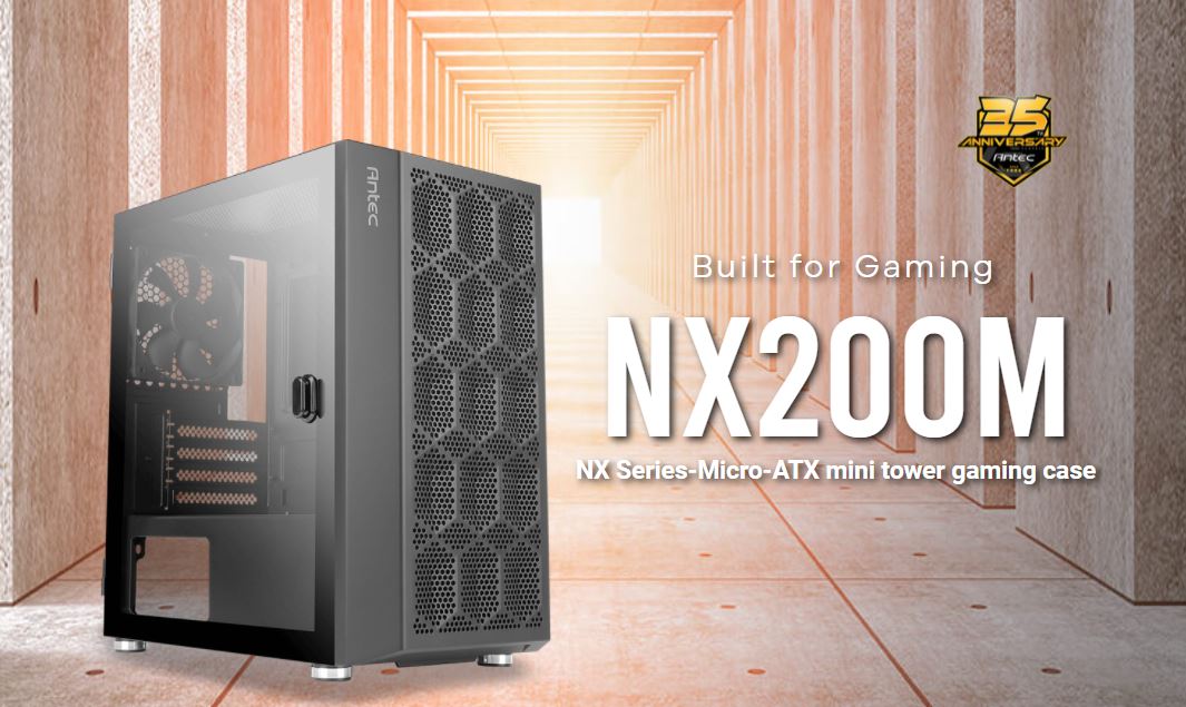ANTEC NX200M ATX MID-TOWER PC CASE FOR RELIABLE BUILDS