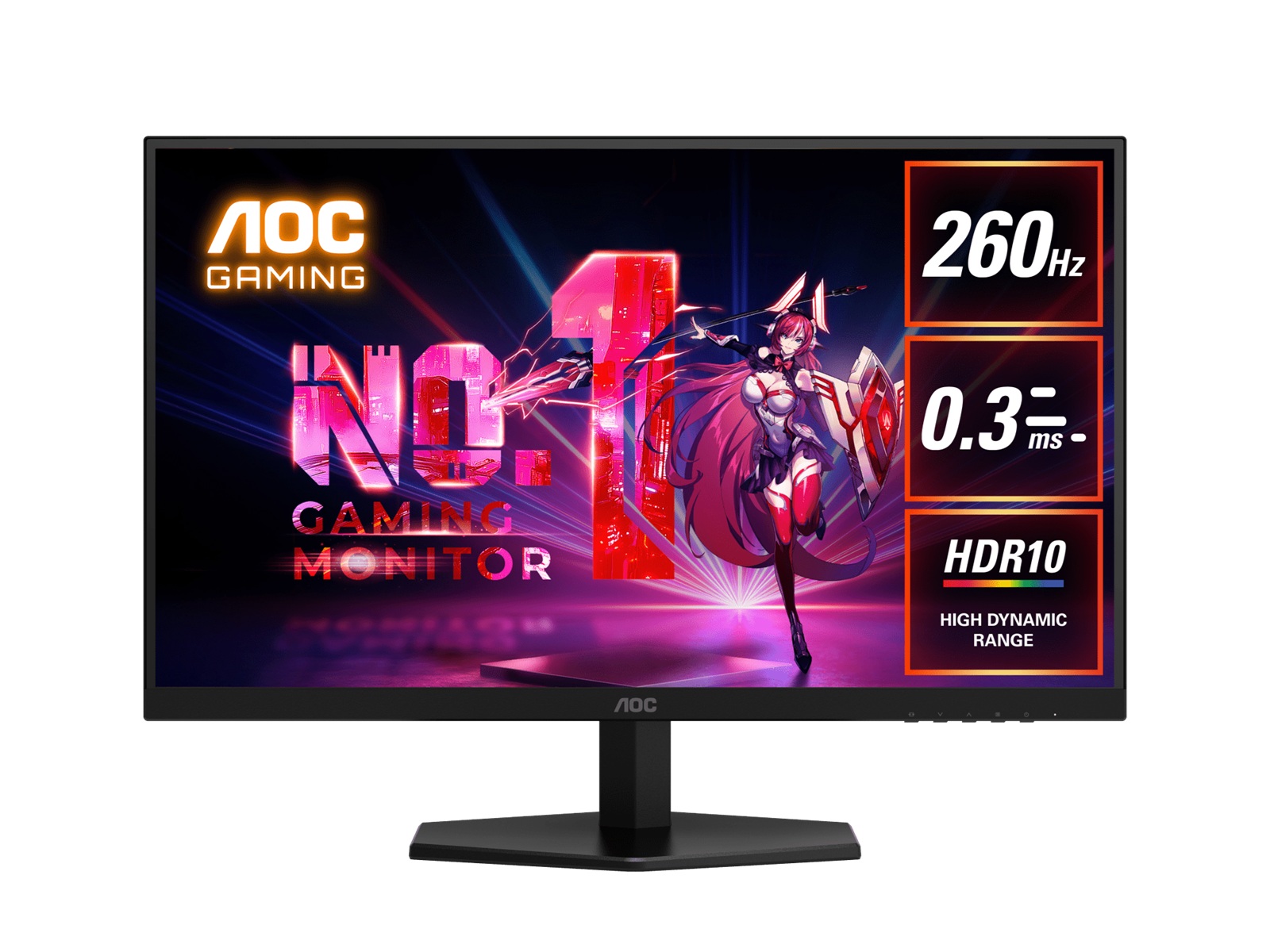 AOC 27" QHD IPS MONITOR FOR CRISP VISUALS & WORK