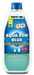 THETFORD 0.78L AQUA KEM BLUE CONCENTRATE (EUCALYPTUS) FOR RVS