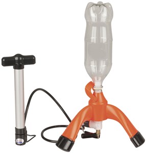 AQUAPOD BOTTLE ROCKET LAUNCHER WITH AIR PUMP FOR FUN