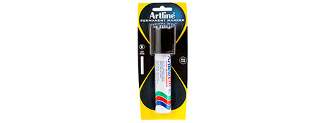 ARTLINE 130 JUMBO PERMANENT MARKER - BOLD BLACK INK
