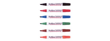 ARTLINE 500A ASSORTED CHISEL TIP DRY ERASE MARKERS