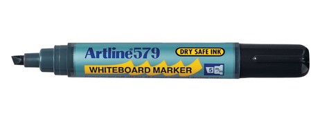 ARTLINE 579 CHISEL TIP MARKER - BLACK, LOW ODOUR, DRY SAFE