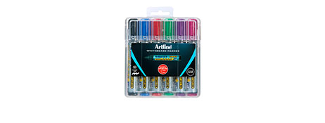 ARTLINE 579 WHITEBOARD MARKERS ASSORTED CHISEL TIP