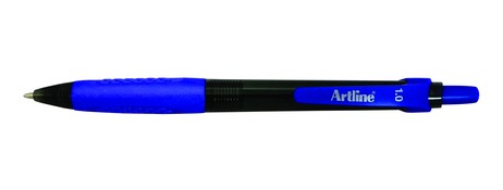 ARTLINE IKONIC 8410 BLUE BALLPOINT PEN WITH COMFORT GRIP