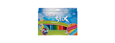 ARTLINE STIX CONNECTABLE DRAWING PENS - ASSORTED COLOURS