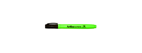 ARTLINE SUPREME GREEN CHISEL TIP HIGHLIGHTER FOR CLEAR NOTES