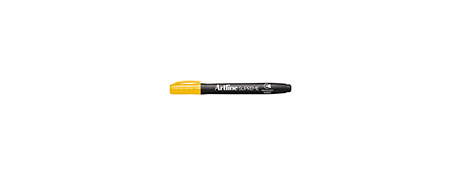 ARTLINE SUPREME YELLOW PERMANENT MARKER - 1.0MM BULLET NIB