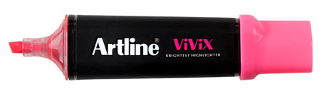 ARTLINE VIVIX HIGHLIGHTERS - BRIGHT LIQUID INK, 2-5MM CHISEL
