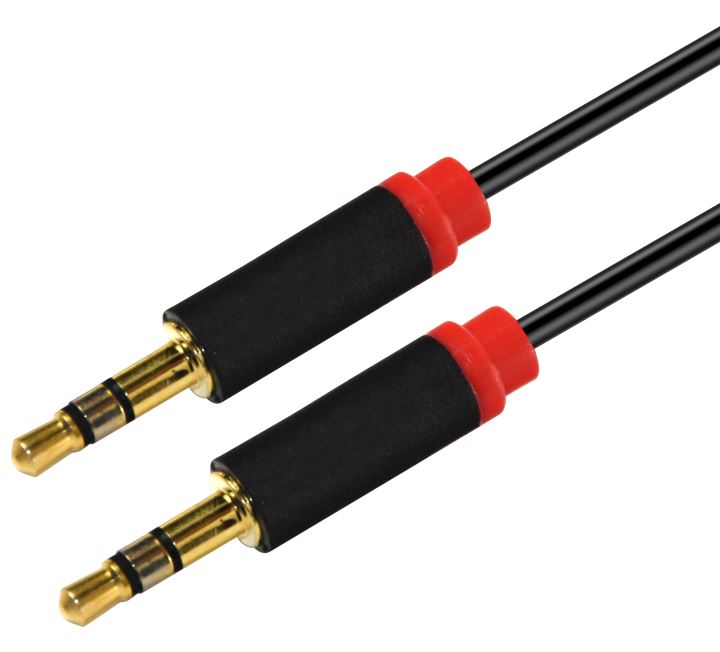 ASTROTEK 3.5MM MALE TO MALE AUDIO AUX CABLE - 1.2M