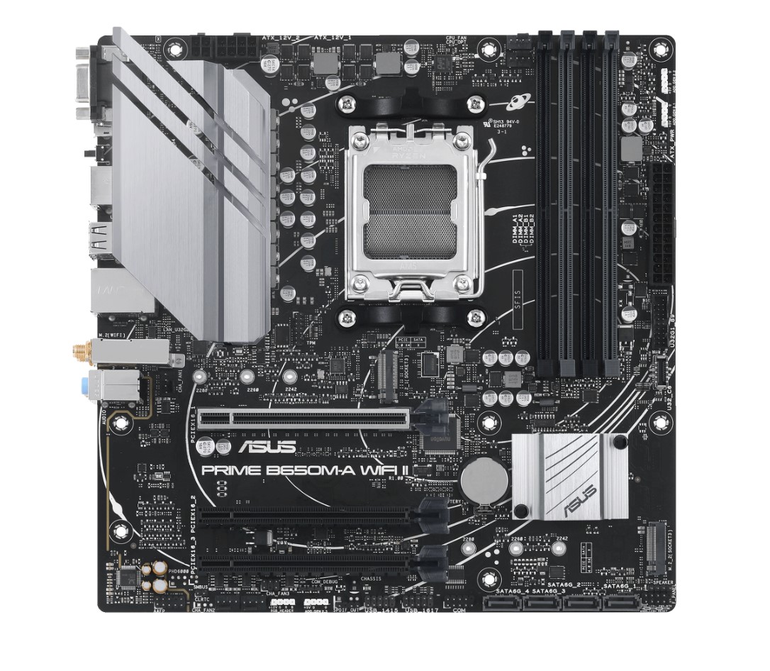 ASUS PRIME B650M-A WIFI II-CSM MOTHERBOARD FOR AM5