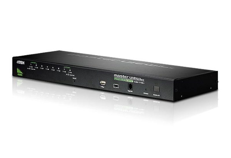 ATEN 8-PORT USB KVM SWITCH WITH AUDIO SUPPORT