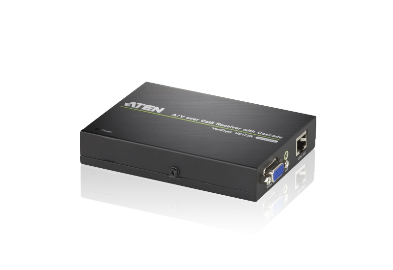 ATEN 1-PORT CAT 5E/6 UTP VIDEO EXTENDER OVER ETHERNET