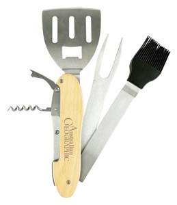 AUSTRALIAN GEOGRAPHIC BBQ MULTI TOOL FOR EFFORTLESS GRILLING