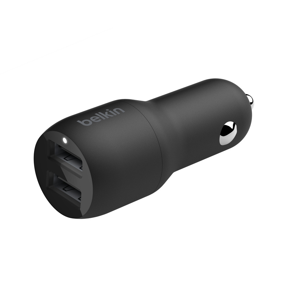 BELKIN 24W CAR CHARGER: FAST, RELIABLE POWER ON THE GO
