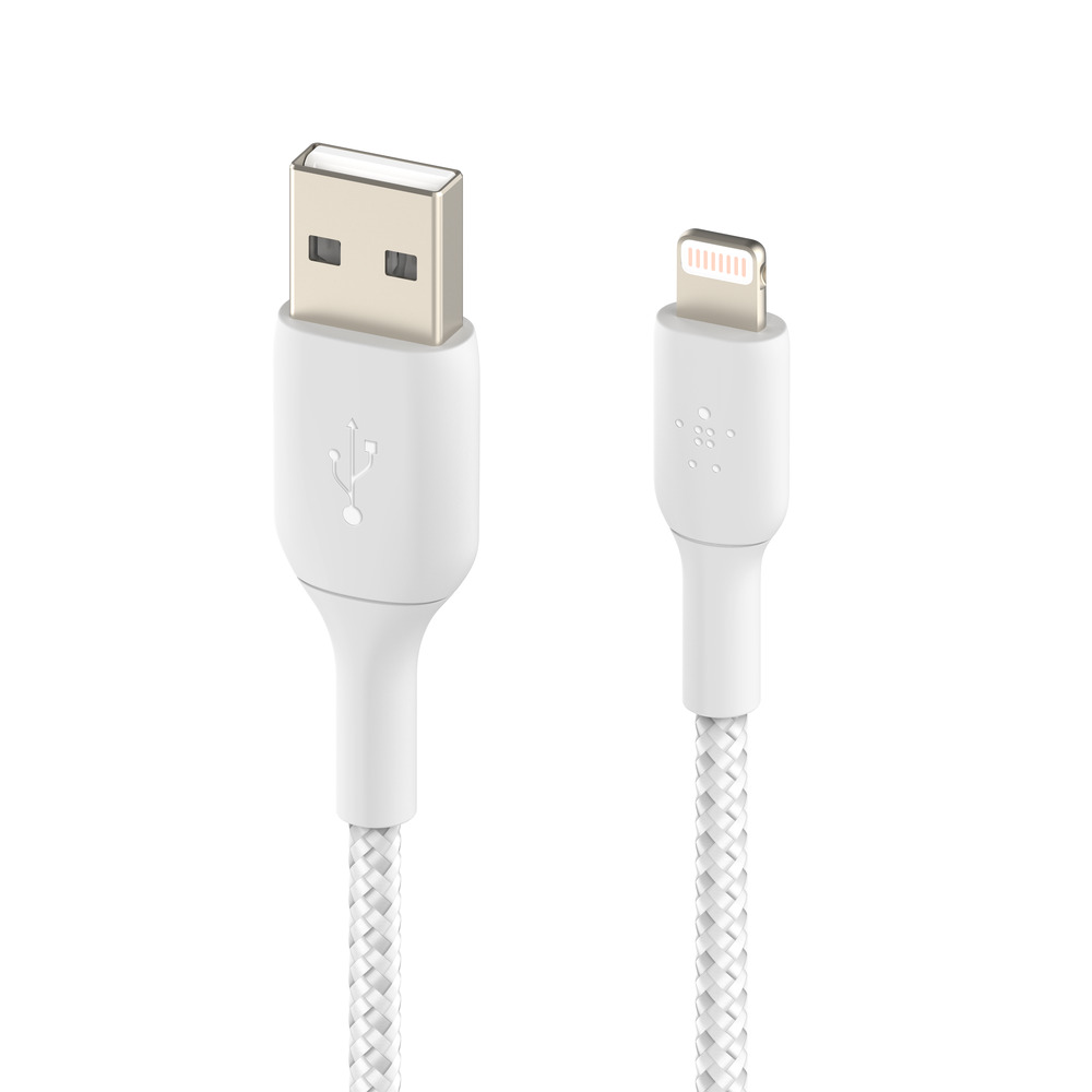 BELKIN 2M LIGHTNING TO USB-A CABLE FOR APPLE DEVICES - WHITE