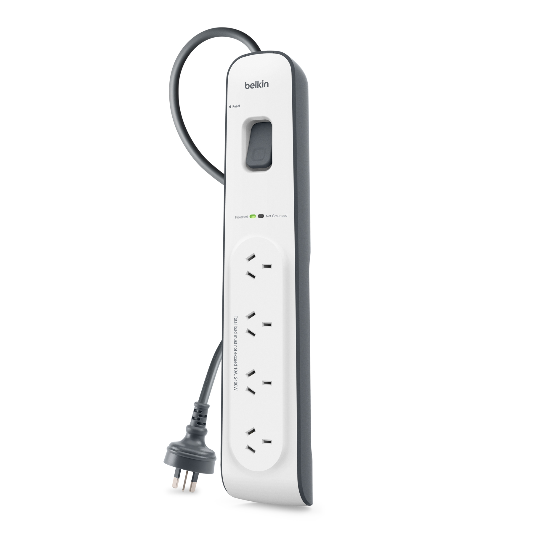 BELKIN 4-OUTLET SURGE PROTECTOR STRIP WITH 2M CORD