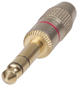 UNSPECIFIED MANUFACTURER PREMIUM 6.5MM STEREO GOLD PLUGS - RELIABLE AUDIO CONNECTION