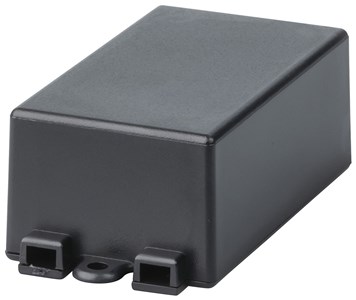 GENERIC/UNSPECIFIED MANUFACTURER BLACK ABS BULKHEAD ENCLOSURE 65X38X27MM FOR ELECTRONICS