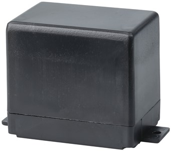GENERIC/UNSPECIFIED MANUFACTURER BLACK ABS BULKHEAD ENCLOSURE 72X50X63MM FOR ELECTRONICS
