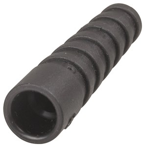 GENERIC (CRIMP) BLACK CRIMP PLUG BOOT FOR UHF & BNC CONNECTORS