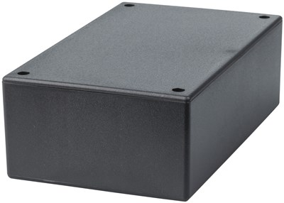JIFFY BOX DURABLE BLACK - 158X95X53MM FOR SECURE STORAGE