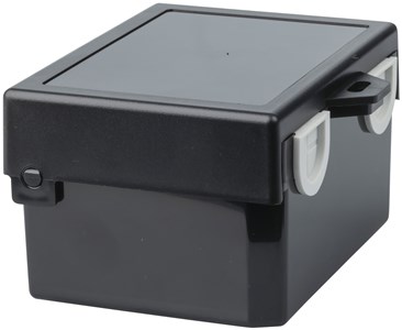 UNSPECIFIED MANUFACTURER BLACK SNAP-IN ENCLOSURE 91X122X69MM FOR PROJECTS