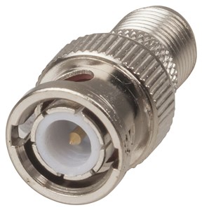 GENERIC/UNSPECIFIED MANUFACTURER BNC PLUG TO F81 SOCKET ADAPTOR FOR EASY CONNECTION