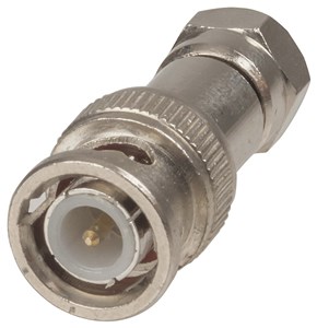 GENERIC/UNSPECIFIED MANUFACTURER BNC TO F59 PLUG ADAPTOR FOR RELIABLE CONNECTIONS