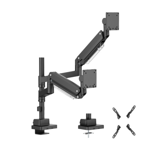 BRATECK HEIGHT ADJUSTABLE DESK CONVERTER FOR HOME OFFICE