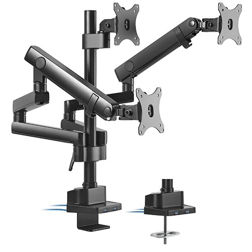 BRATECK HEIGHT ADJUSTABLE DESK CONVERTER FOR GERALDTON WORKSPACES