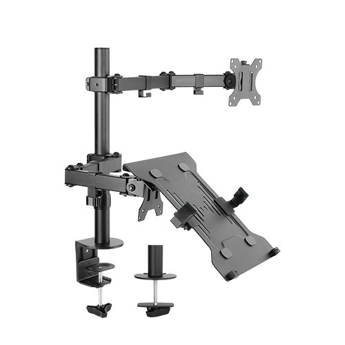 BRATECK HEIGHT ADJUSTABLE DESK CONVERTER FOR HOME OFFICE