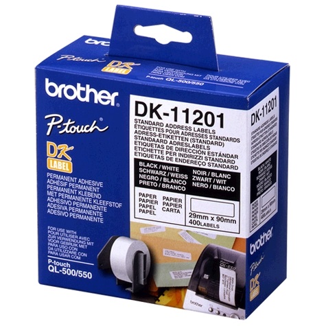 BROTHER DK-11201 STANDARD ADDRESS LABELS FOR QL PRINTERS