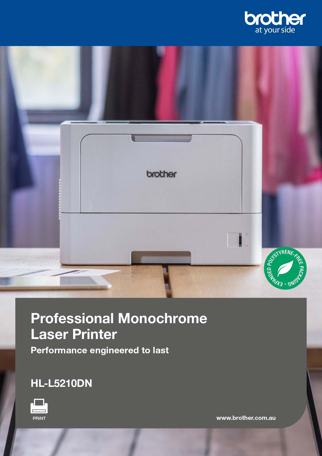 BROTHER HL-L5210DN MONO LASER PRINTER FOR FAST OFFICE PRINTING