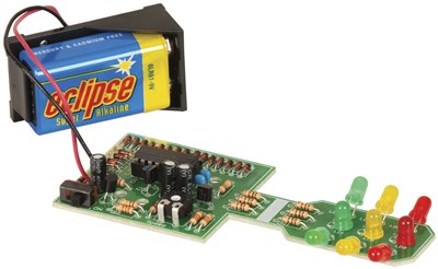 DUINOTECH 3D TRAFFIC LIGHT SOLDER KIT FOR BEGINNERS