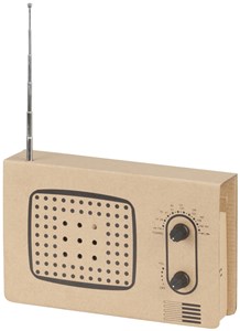 UNBRANDED/GENERIC (ASSUMING NO SPECIFIC MANUFACTURER BRAND PROVIDED FOR A GENERIC KIT) DIY CARDBOARD RADIO CONSTRUCTION KIT FOR YOUNG ENGINEERS