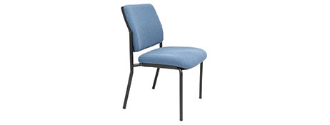BURO LINDIS BLUE GUEST CHAIR - STACKABLE & DURABLE