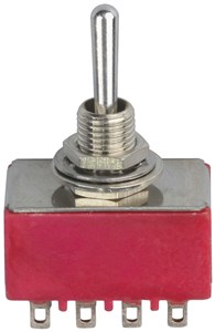 GENERIC COMPONENT SUPPLIER 4PDT MINI TOGGLE SWITCH FOR RELIABLE CIRCUIT CONTROL
