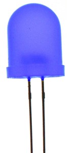 UNSPECIFIED MANUFACTURER 5MM RED DIFFUSED FLASHING LED (60MCD) - ELECTRONICS COMPONENT