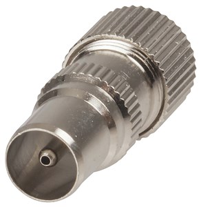 UNSPECIFIED MANUFACTURER DURABLE 75 OHM METAL LINE TV COAXIAL PLUG CONNECTOR