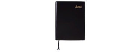 CUMBERLAND NORWICH A4 BLACK 2026 DIARY - SPIRAL BOUND