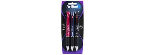 ARTLINE FLOW 4-COLOUR BALLPOINT PEN WITH SMOOTH GEL INK