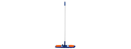 CLEANLINK BLUE CHENILLE DUSTER WITH 135CM HANDLE FOR GERALDTON HOMES